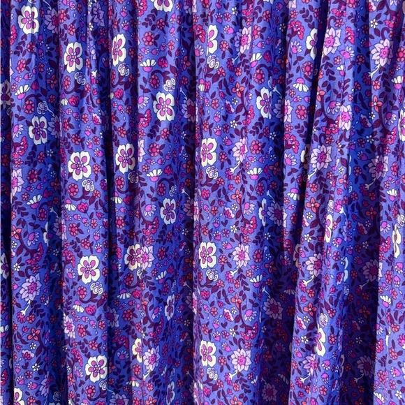 BloomChic Purple and Magenta Floral Maxi Dress - Picture 9 of 11